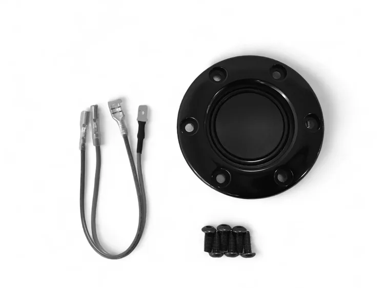 Horn Button & Black Trim Ring