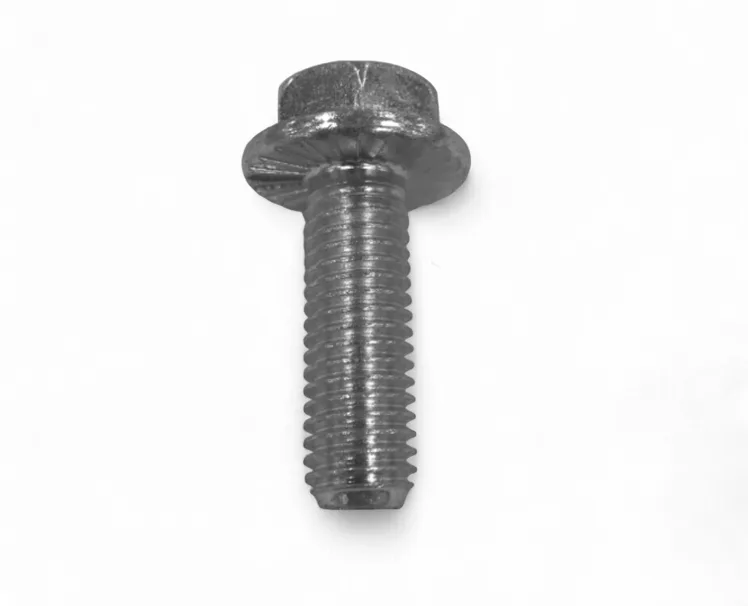 M10 X 30MM ZINC PLATED SERRATED FLANGED HEX BOLT