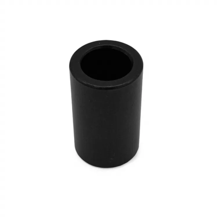 ALUMINUM SPACER 3/4" OD X .509 ID X 1 - 1/4" LONG BLACK