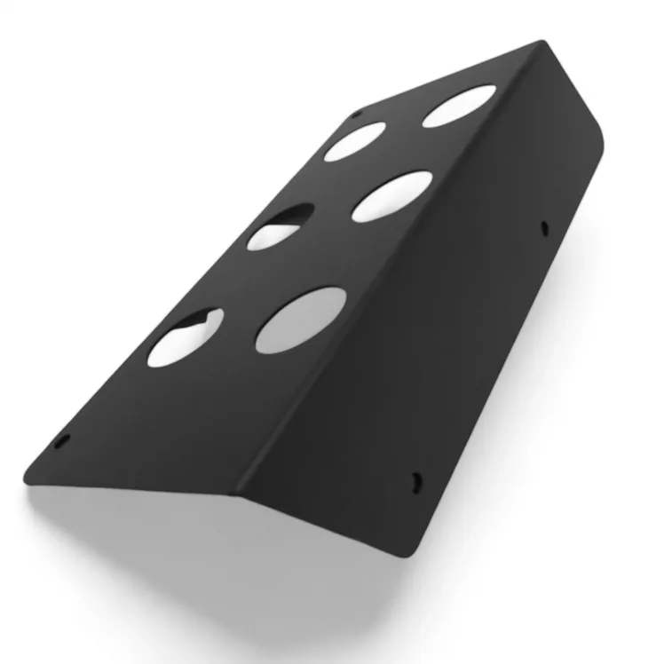 DEAD PEDAL BLACK LEFT CARMEL