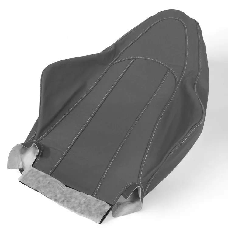 Seat Cover Tan Leather and Vinyl Seat (Top Only)