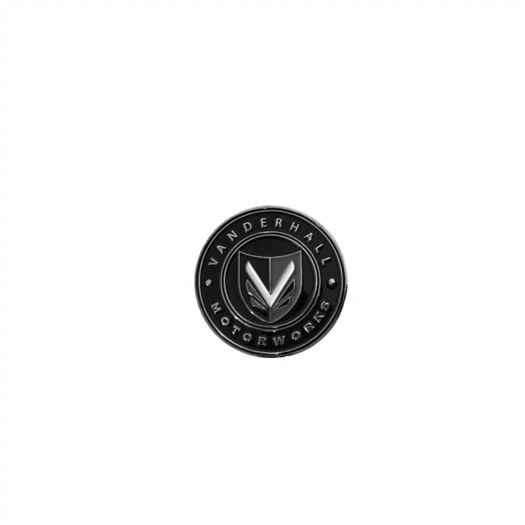 VANDERHALL LOGO COIN FOR DASH GAUGE HOLE PLUG