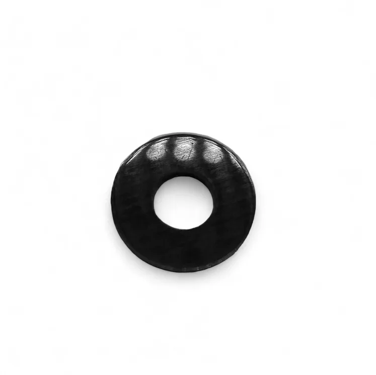# 8 Screw Size, 0.188" ID, 0.5" OD Nylon Plastic Washer (Black)