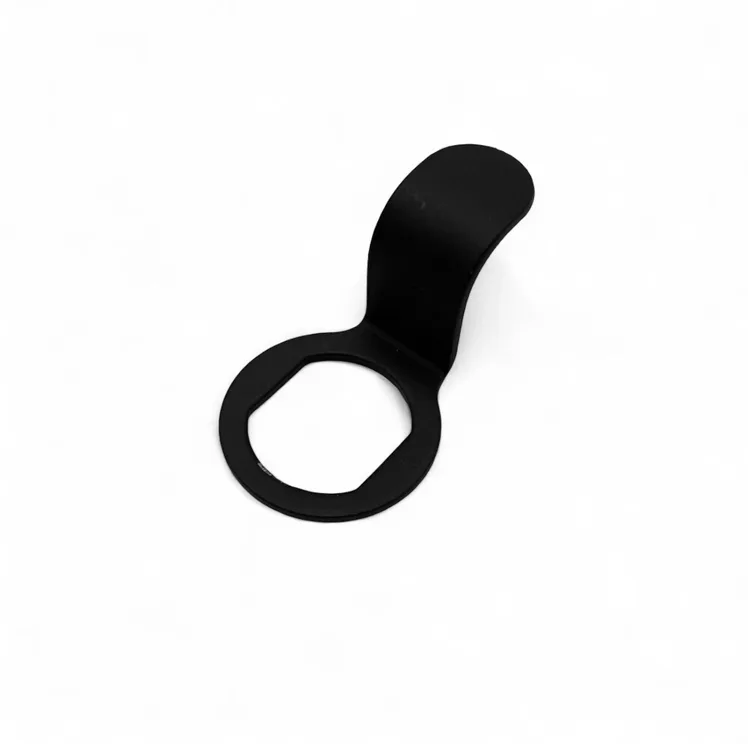 GLOVE BOX DOOR HANDLE CURVED ALUMINUM